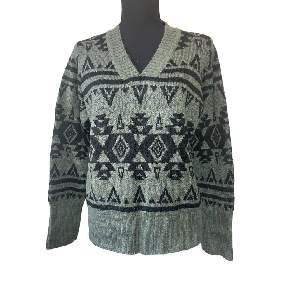 Acrylic V-Neck Sweater